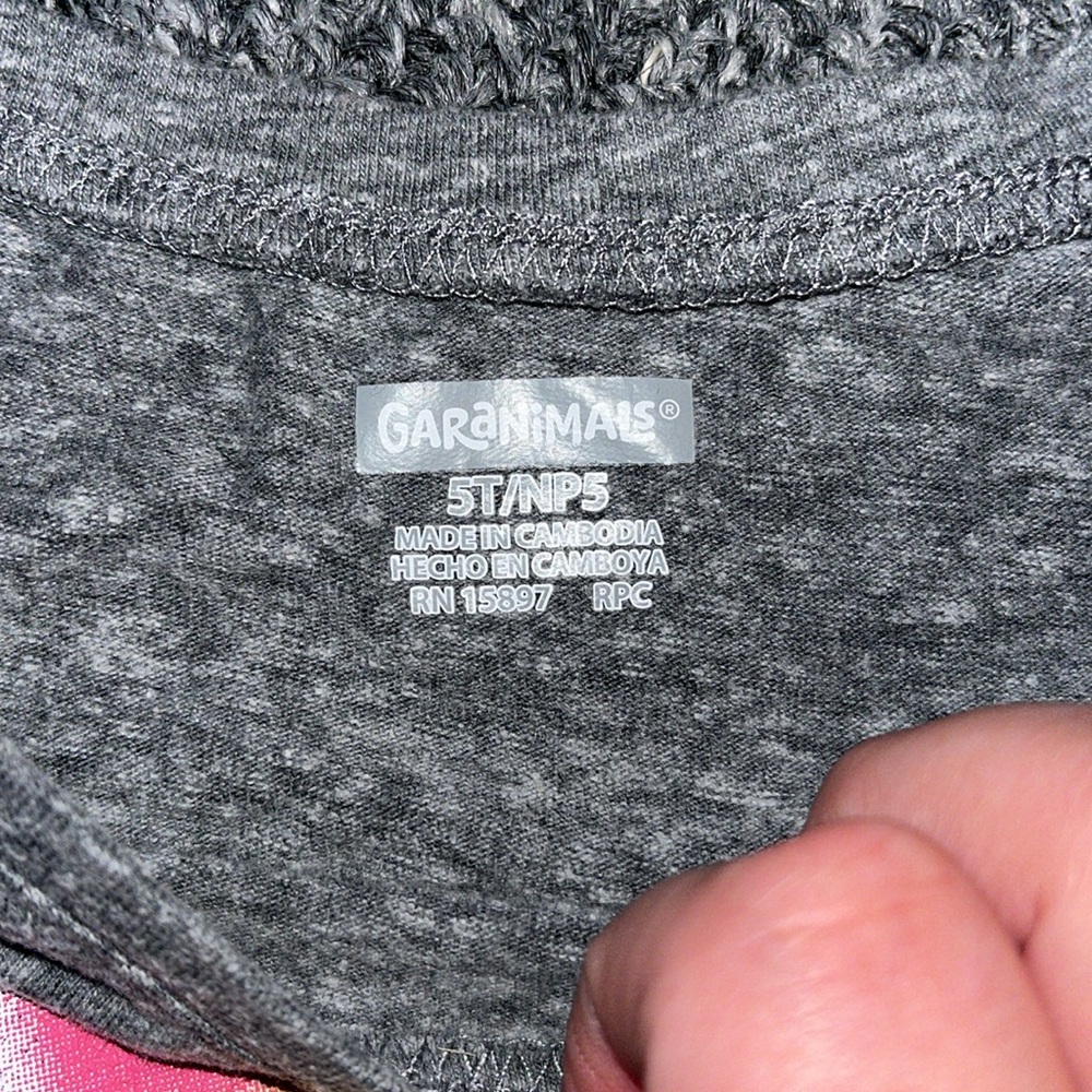 ❤️GIRLS Garanimals Long sleeve Top - Picture 3 of 3